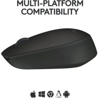 Logitech M170 Wireless Mouse-Black-a