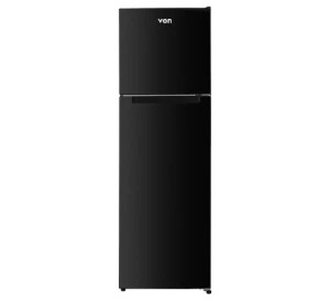 Von VRT-334NVAK Double Door Inverter Fridge 334L - Dark Inox