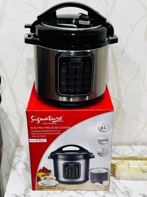 Signature 6L Electric Pressure Cooker ( SG-60-100-H22 ) with 1000W