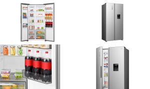 Hisense 541L Side-by-Side Fridge with Water Dispenser