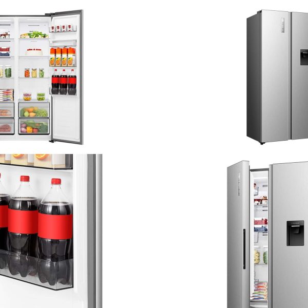 Hisense 541L Side-by-Side Fridge with Water Dispenser
