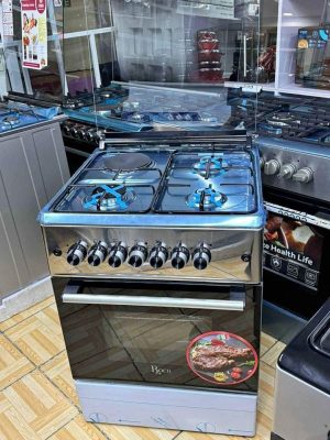 Roch 60X60 3 Gas + 1 Electric oven, Standing Cooker