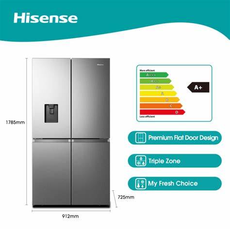 Hisense Fridge 579L 4 Door Water Dispenser with Smart Series REF560DR