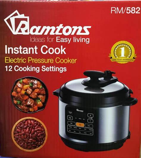 Ramtons Electric Pressure Cooker- RM/582