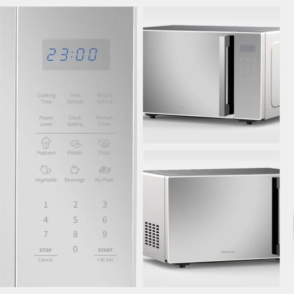 Second image of Hisense 25L Digital Microwave H25MOMWS7