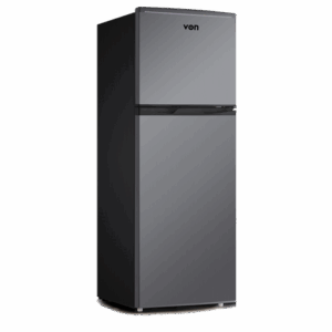 Von 138 Liters VART-138DRHX Double Door Fridge,Inox