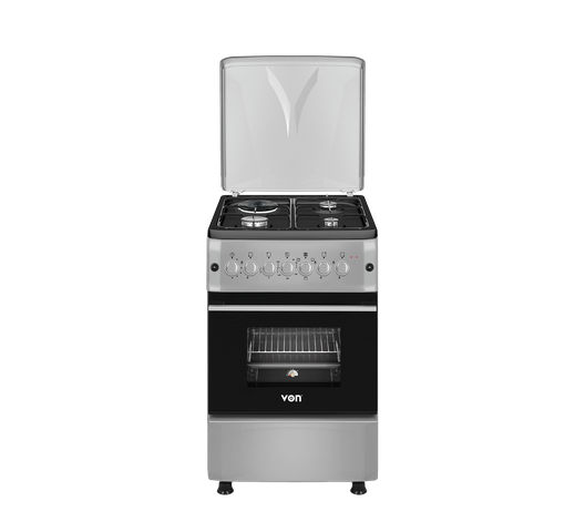 Von Cooker 3 Gas + 1 Electric - VCF563131NFS, Silver